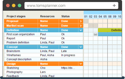 Tom's Planner - Screenshot 1