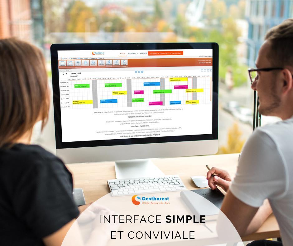 Gesthorest - Logiciel de gestion d hôtels simple d'utilisation