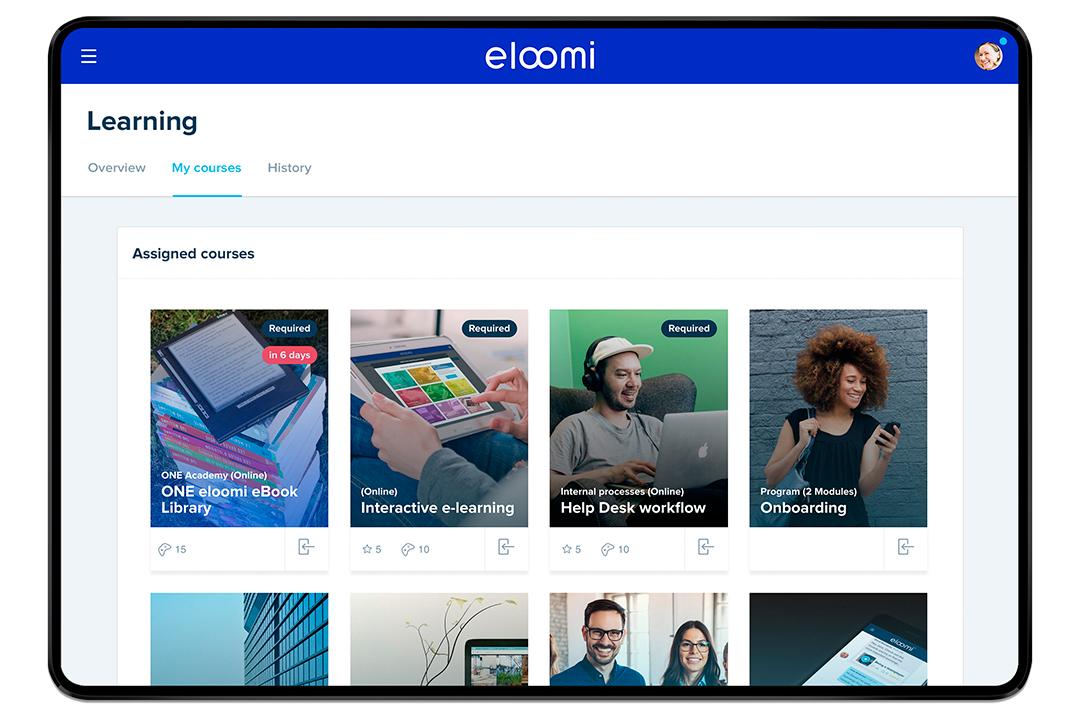 eloomi - eloomi overview learning modules