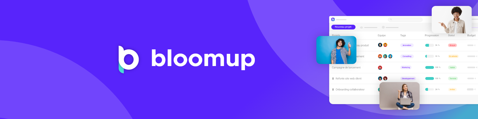 Avis Bloomup : Logiciel de gestion de projets - Appvizer