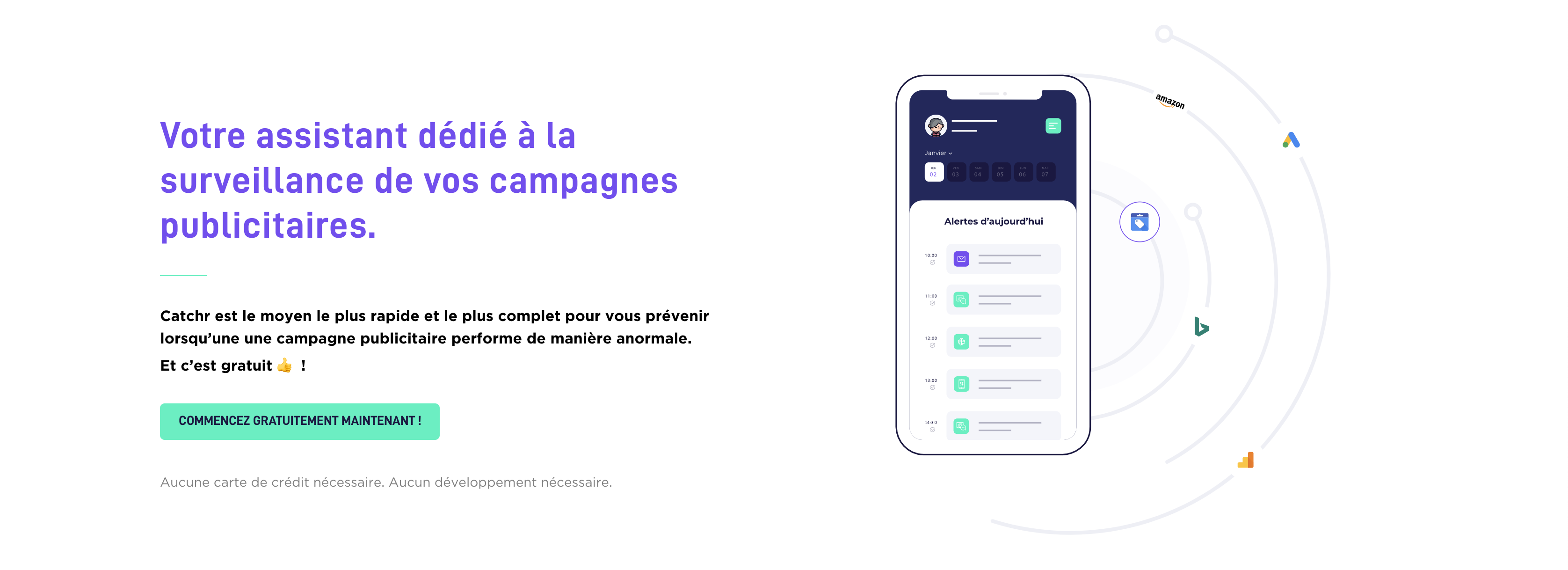 Avis Catchr : Détecter toutes les anomalies sur vos campagnes webmarketing - Appvizer