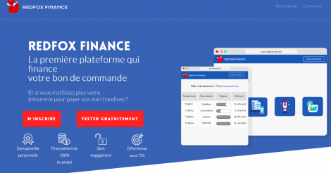 Avis Redfox Finance : plateforme pour financer un bon de commande - Appvizer