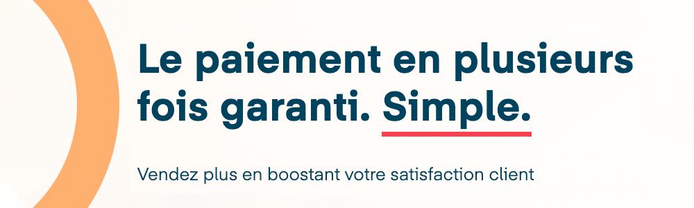 Alma : Le paiement en plusieurs fois, garanti.