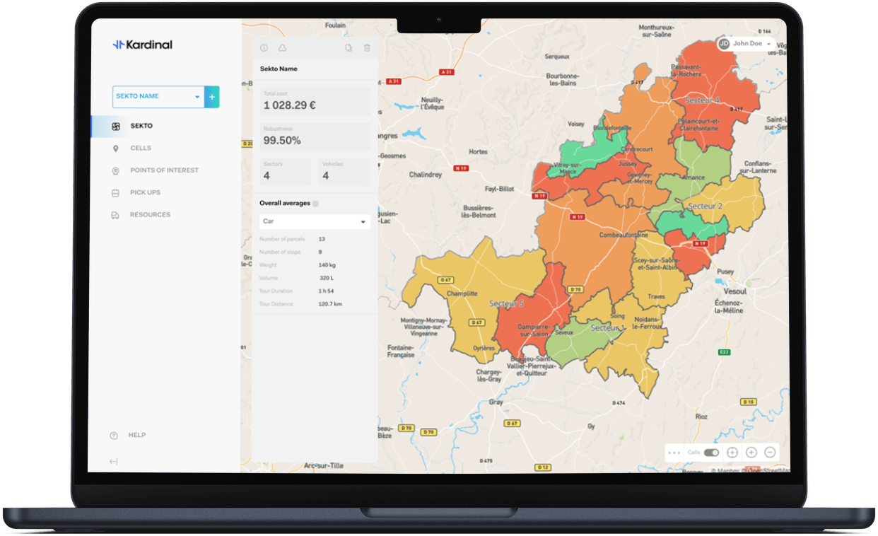 Kardinal : Last Mile Delivery optimization platform