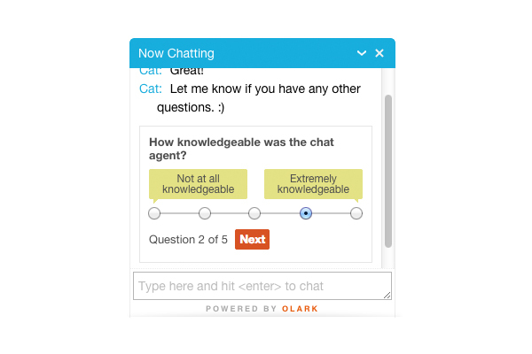 Olark - Olark: apoyo (teléfono, correo electrónico, boleto), chat en vivo, Atención al cliente