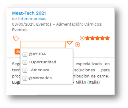 Vicubo Cloud - Etiquetado de información