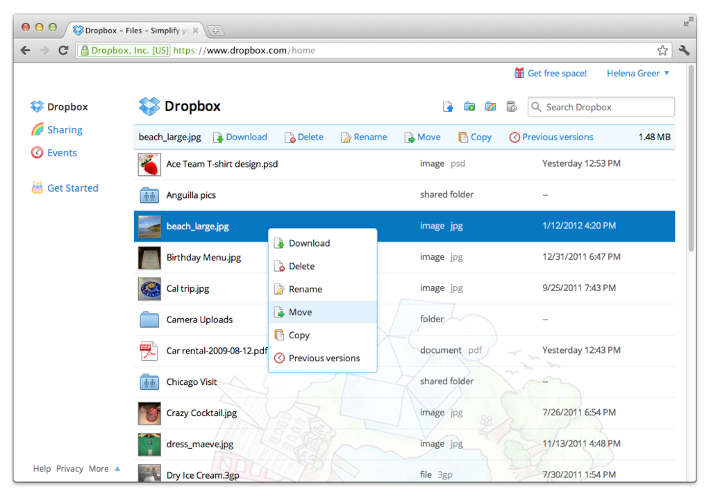 DropBox - DropBox: pastas compartilhadas, Auditorias e Certificação (SAS 70, ISO 27001/2, TRUSTe), Document Viewer