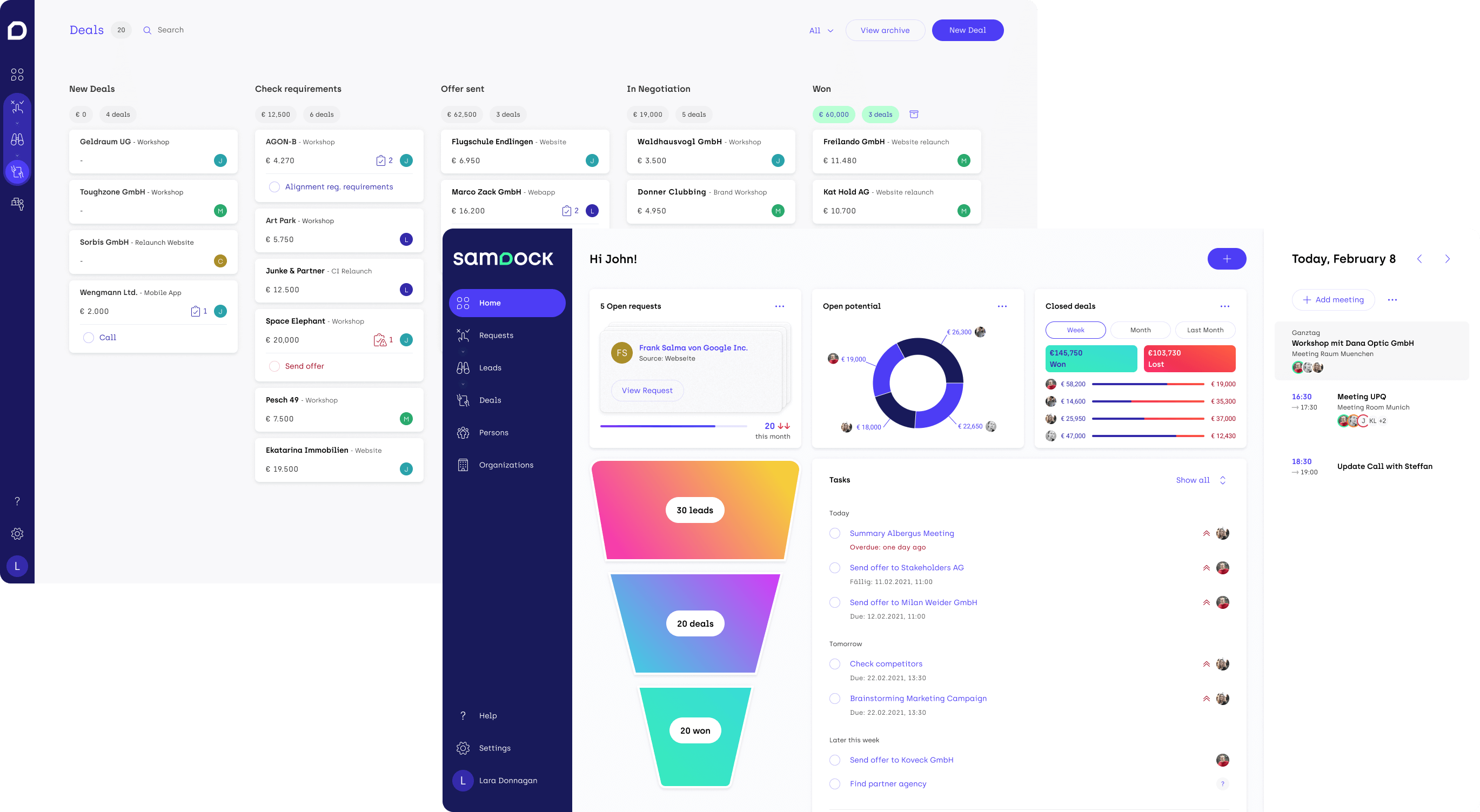 Bewertungen Samdock: Das einfachste CRM-System für kleine Unternehmen - Appvizer