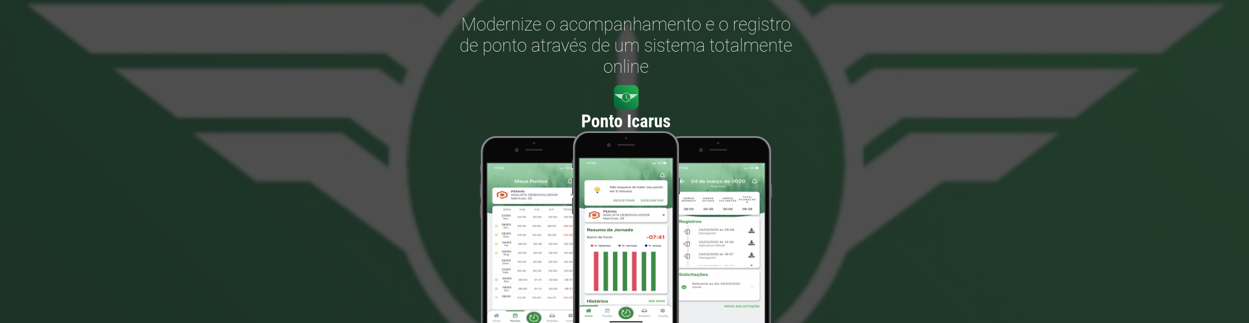 Avaliação Ponto Icarus: Controle de Ponto Online - Appvizer