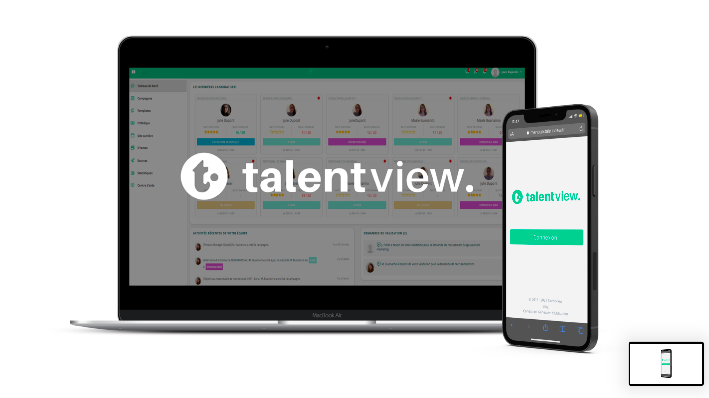 TalentView - Retrouvez nous sur talentview.fr