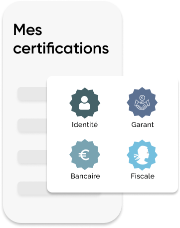 Pandaloc - Les certifications que propose Pandaloc pour le dossier de location