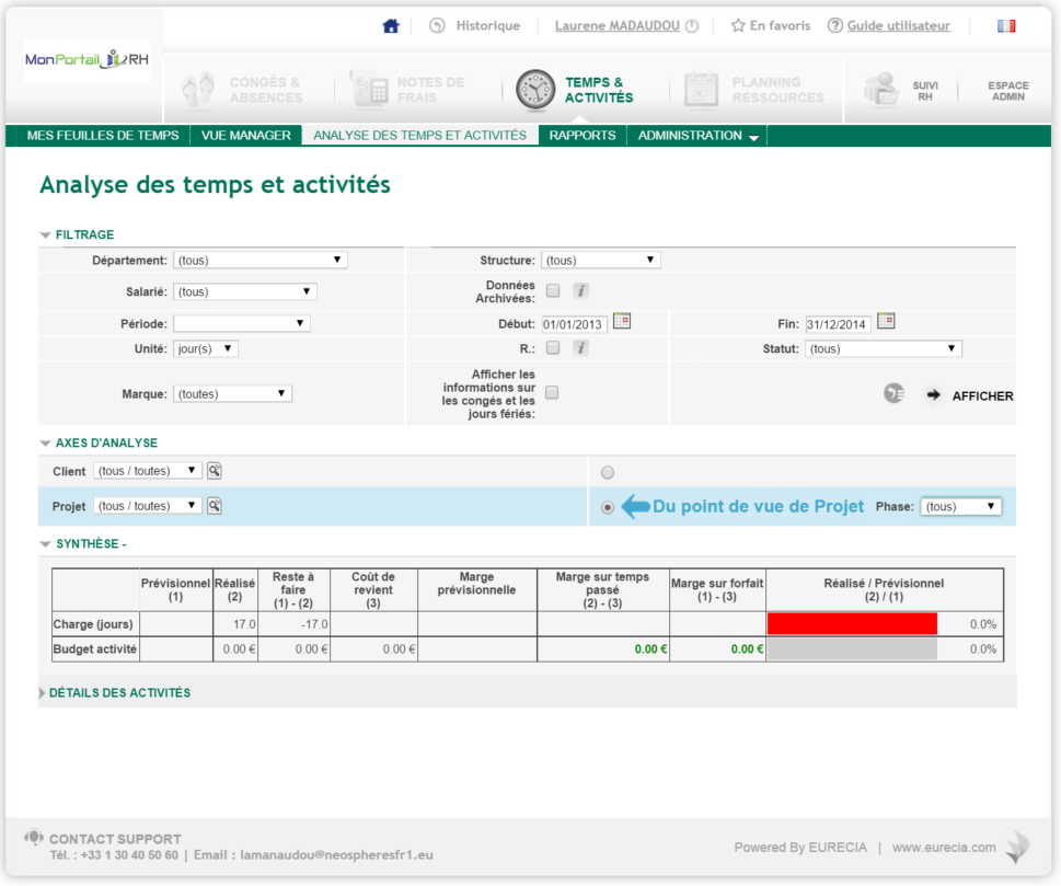 MonPortail RH - HR myportal: Estricto control de acceso a los servidores, formación in situ, estándar de cifrado avanzado (AES)