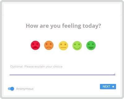Positeams - Découvrez comment vos employés se sentent avec un baromètre de l'humeur