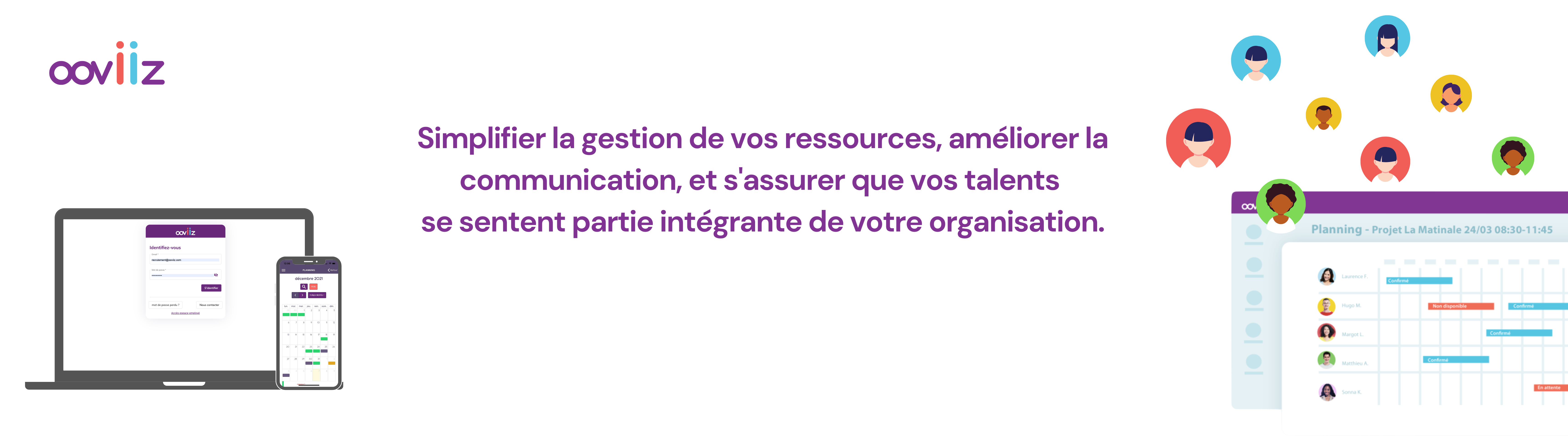 Avis Ooviiz : Logiciel de gestion d'équipes et plannings - Appvizer