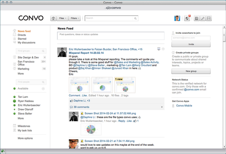 Convo - Convo: Basic knowledge wiki, intranet & Community Group Management