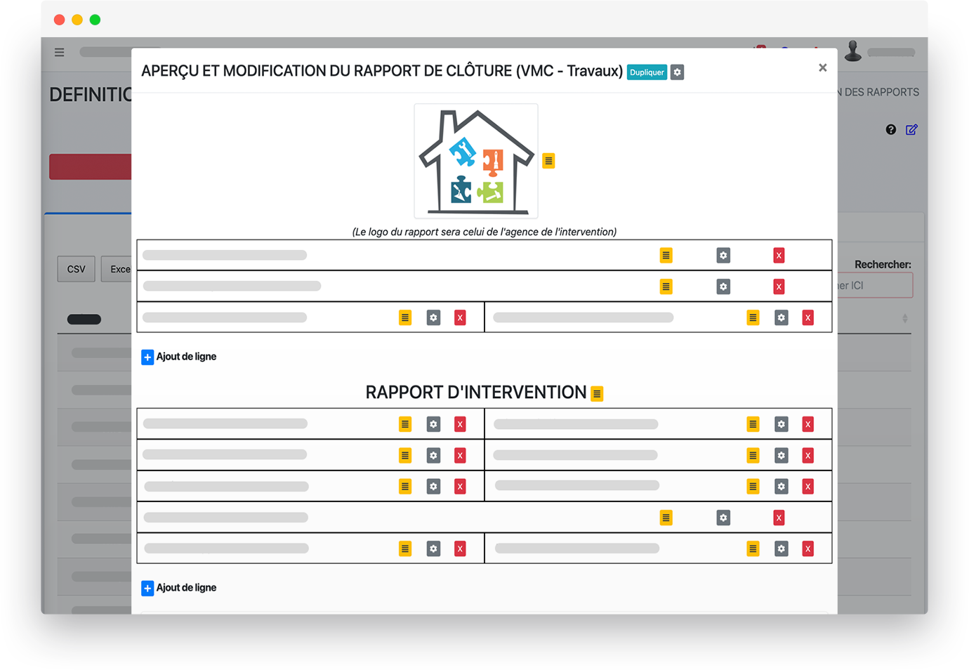 huoltu - Avec huoltu vous personnalisez vos rapports d'intervention selon vos besoins.