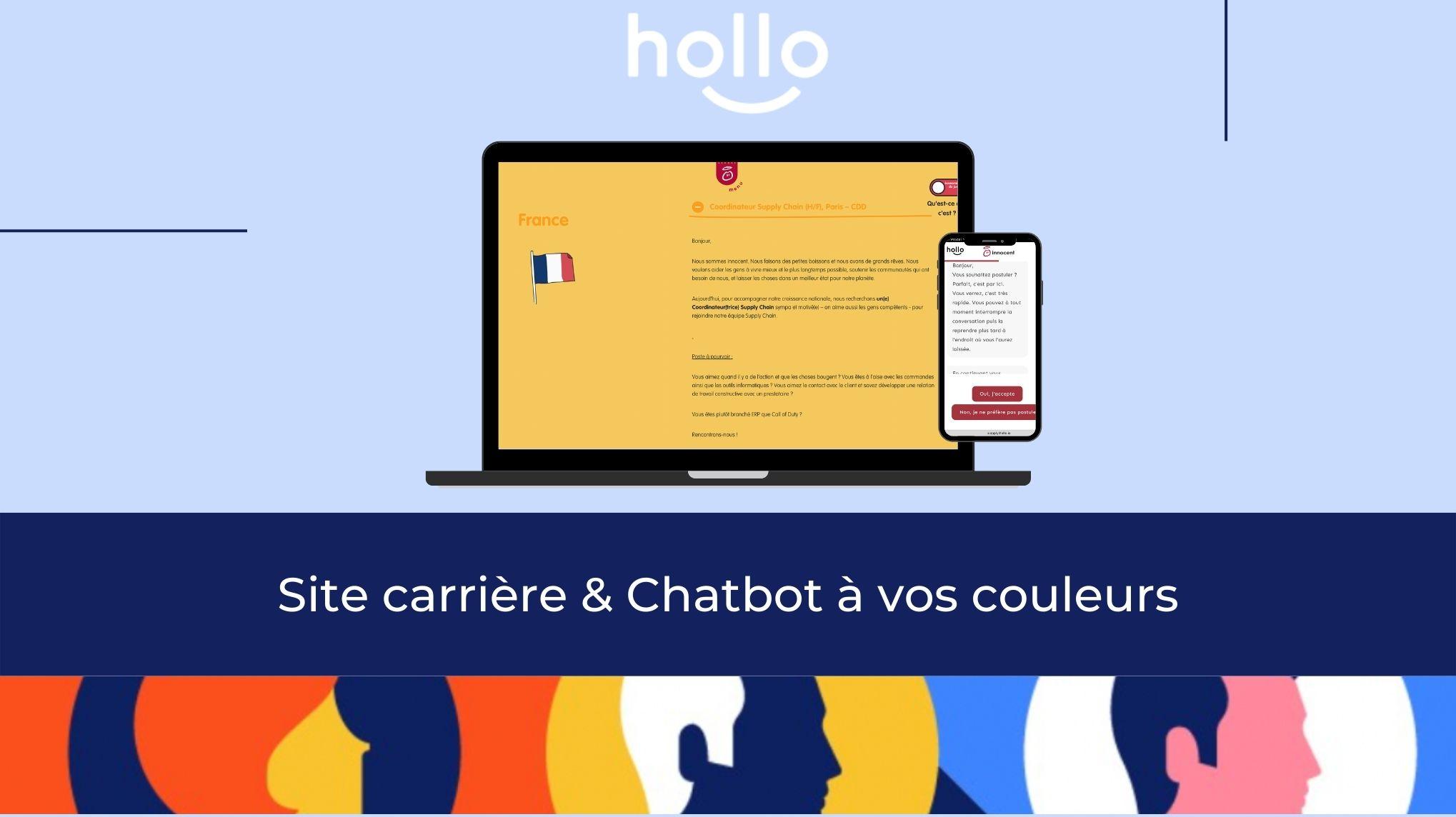 Hollo - Site carrière & Chatbot