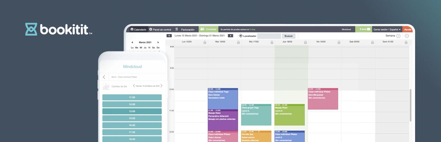 Bookitit : Reservas online, gestión de calendario y recordatorios