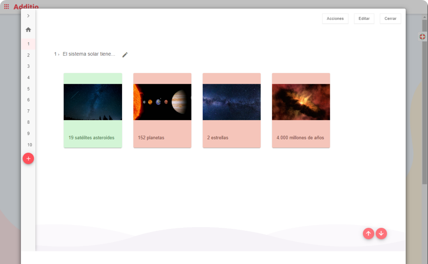 Additio - Creador de actividades y exámenes online
