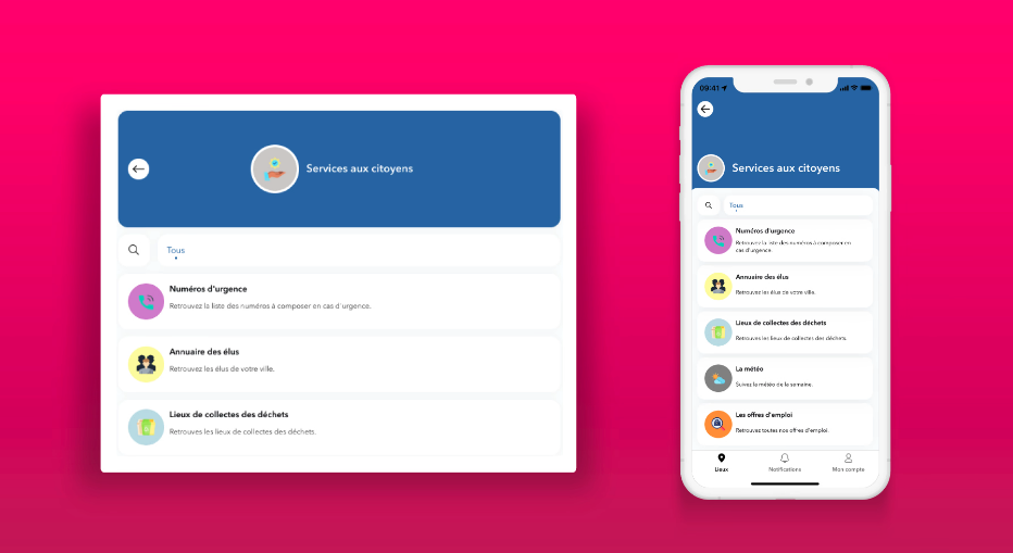 Imagina - Application Mairie - Services aux citoyens