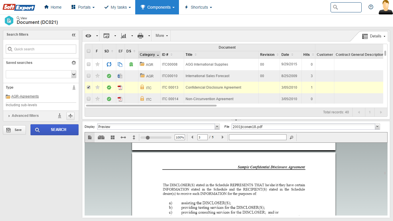 SoftExpert GRC - Politiques et procédures