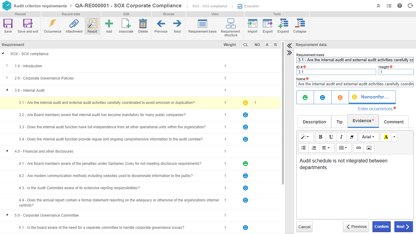 SoftExpert GRC - Gestion d'audit