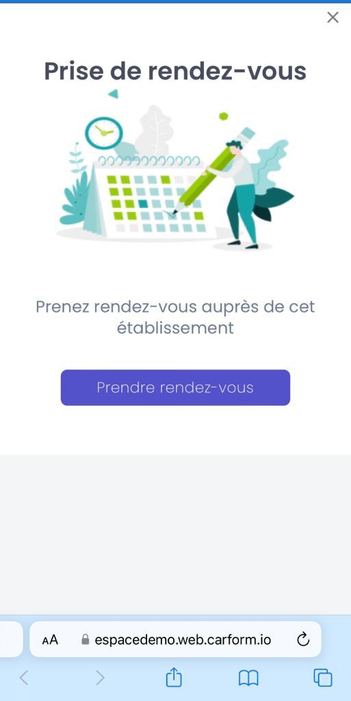 Carform - Vos clients peuvent prendre rendez-vous de n'importe pù en fonction de vos disponibilités