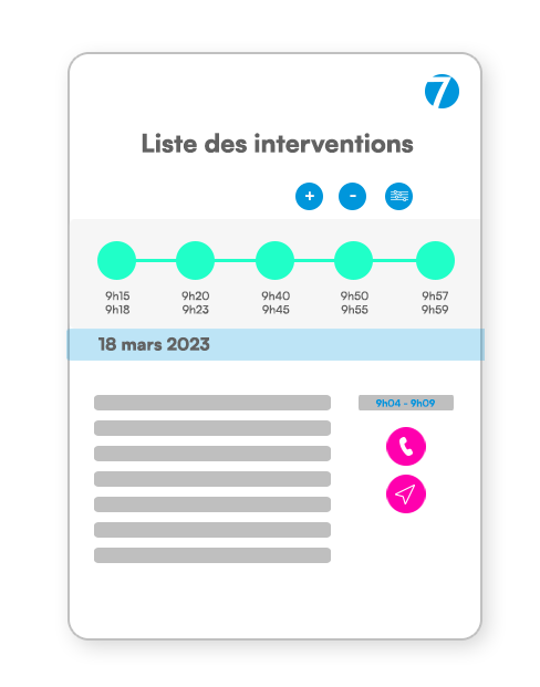 7Opteam - Applications mobiles : gérez vos interventions terrain en Temps Réel. Faites évoluer vos applications avec de nouvelles technologies 100 % orientées clients.