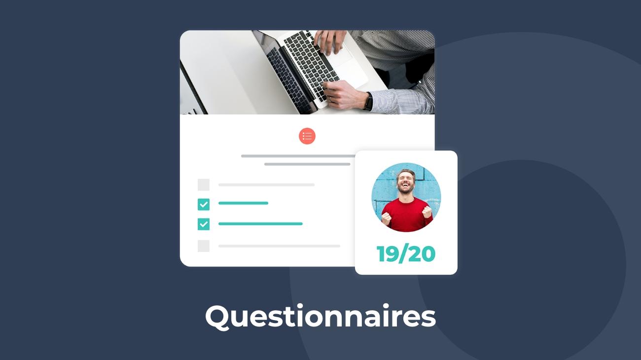 Teasio - Créez des évaluations, quizz et formulaires et donnez une autre dimension à vos accompagnements. Générez des rapports pour un suivi optimal de vos accompagnements.