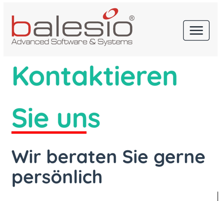 balesio AG - FILEminimizer - kontaktieren Sie uns order(at)balesio.com