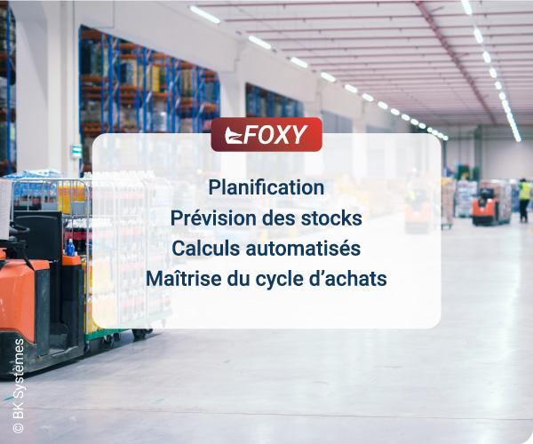 Foxy APS - De nombreuses fonctionnalités pour s'adapter au plus près de votre activité logistique !