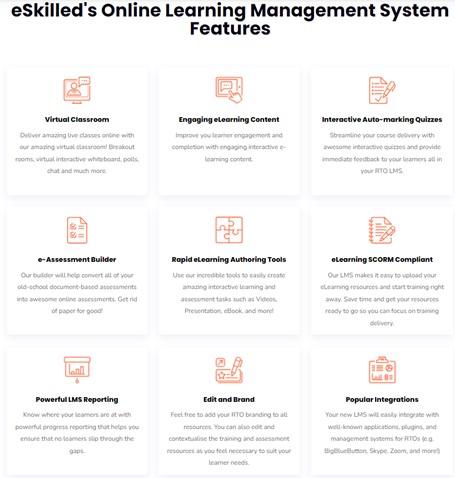 eSkilled LMS - Cutting-edge features