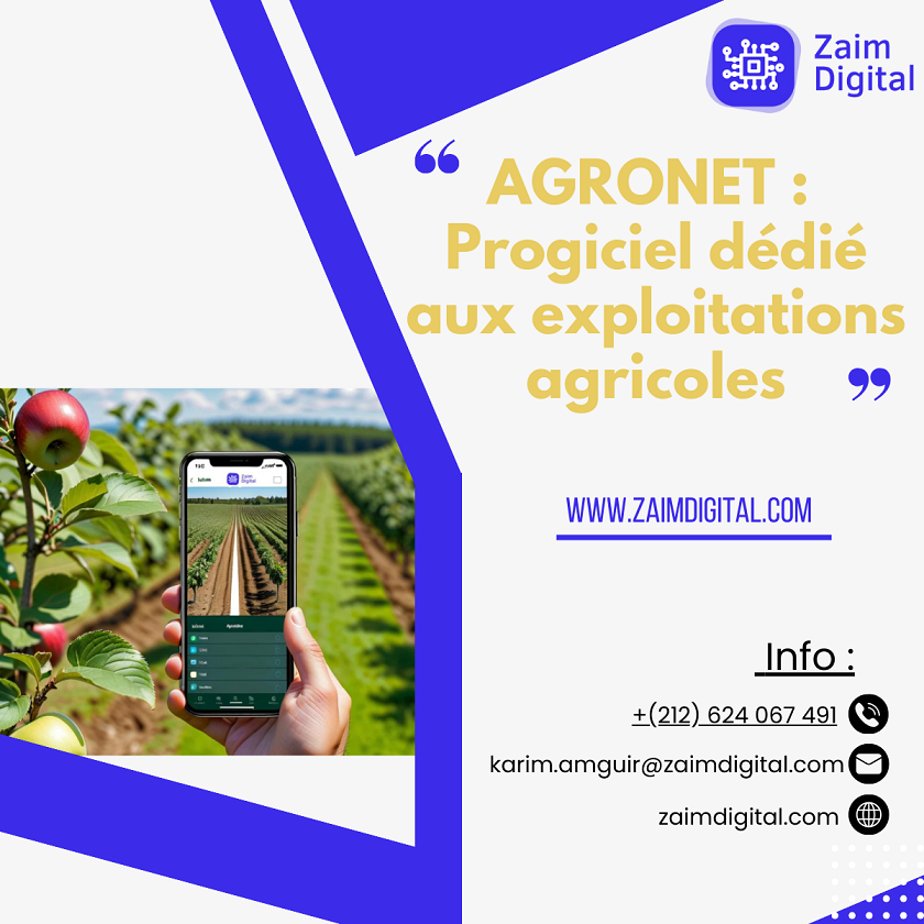 AGRONET - Gérer facilement la production de votre ferme