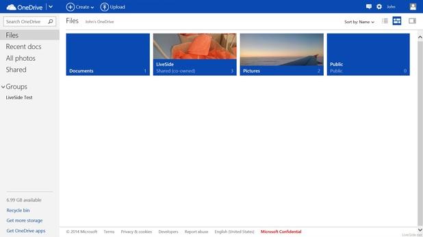 OneDrive - Microsoft Onedrive: 24/7, il ripristino dei dati, audit e certificazione (SAS 70, ISO 27001/2, TRUSTe)