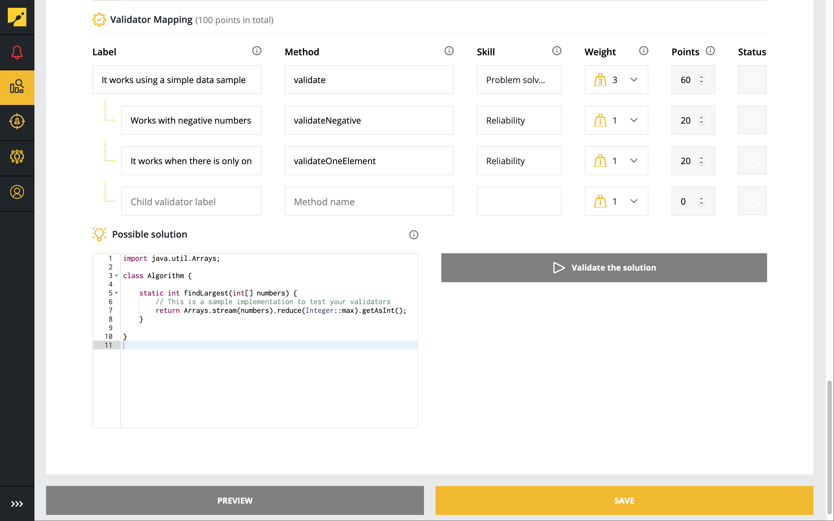 CodinGame by CoderPad - CodinGame Assessment-question editor