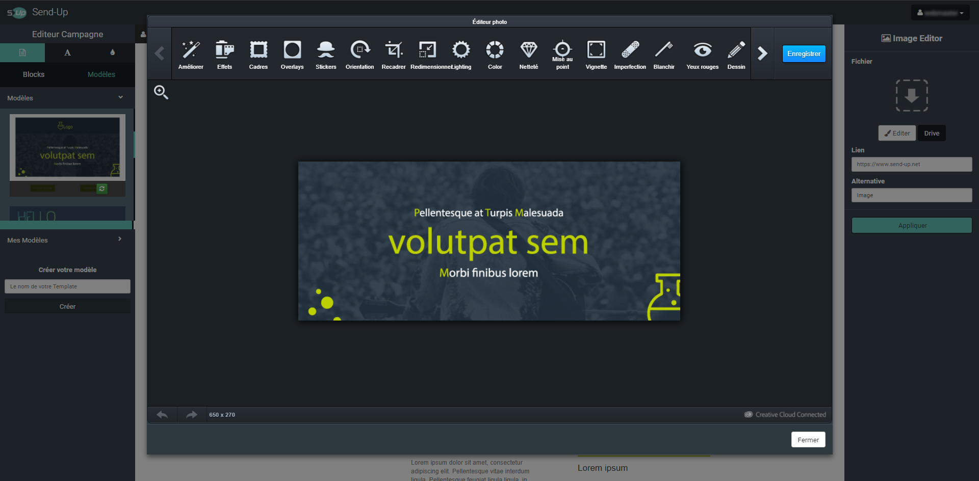 Send-Up - editor de imagens