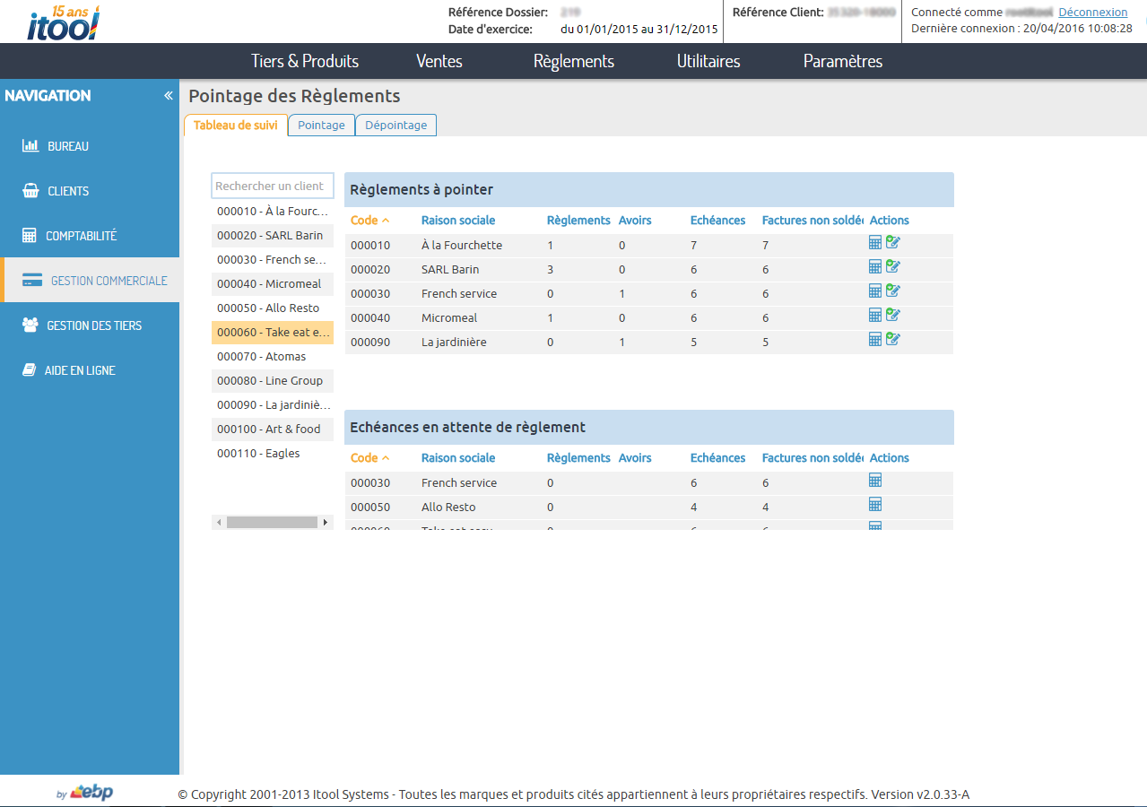 Itool Comptabilité - Screenshot 1