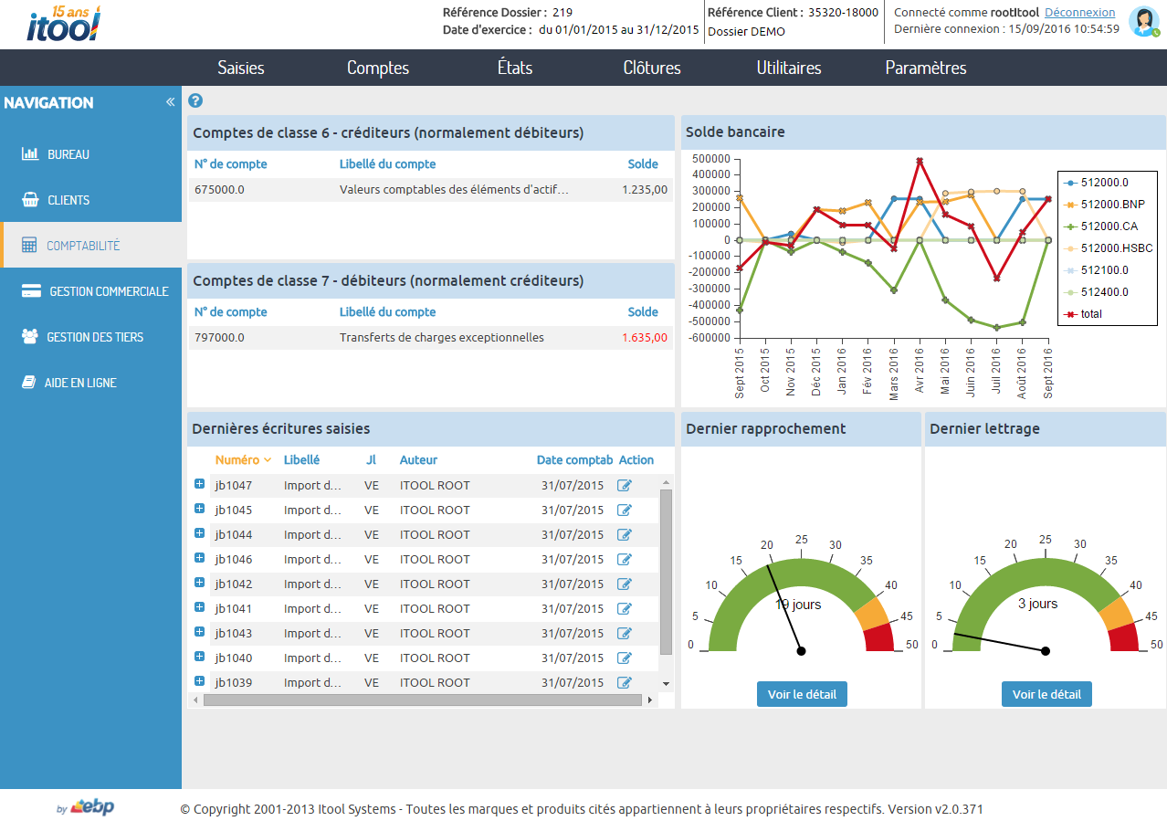 Itool Comptabilité - Screenshot 2