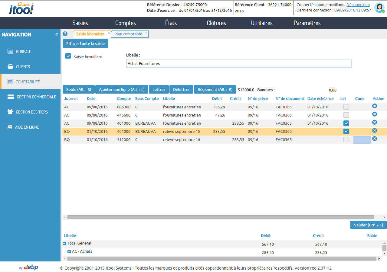 Itool Comptabilité - Screenshot 4