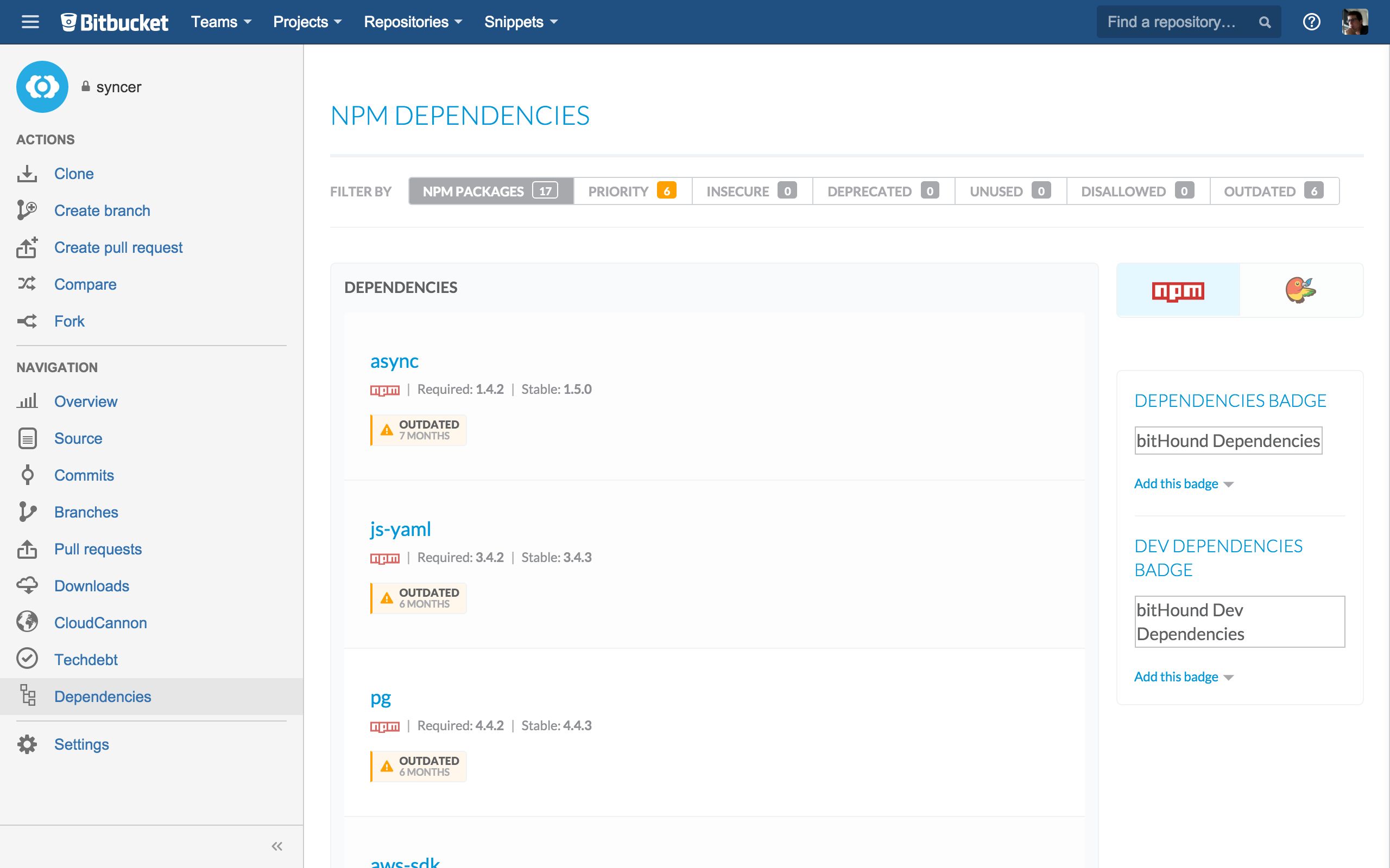 Bitbucket - interfaz bitbucket