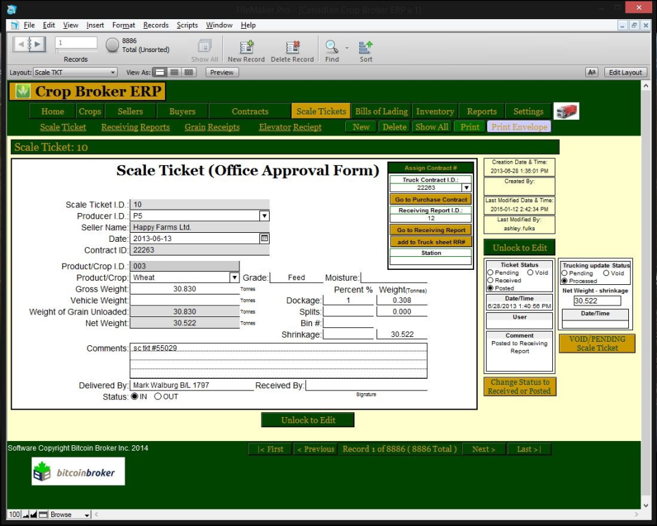 Crop Broker ERP - Broker Crop ERP-pantalla-3