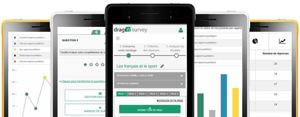 Drag'n Survey : Encuestas Interactivas para Analizar Datos