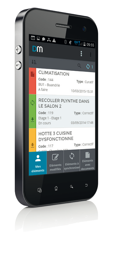 DIMO Maint - Dimo Maint CMMS oferece grande capacidade de adaptação em termos de parametrização e roupas para Trabalhar (Mobilidade: acesso à Web para locais remotos e a partir de smartphones e comprimidos, etc.)