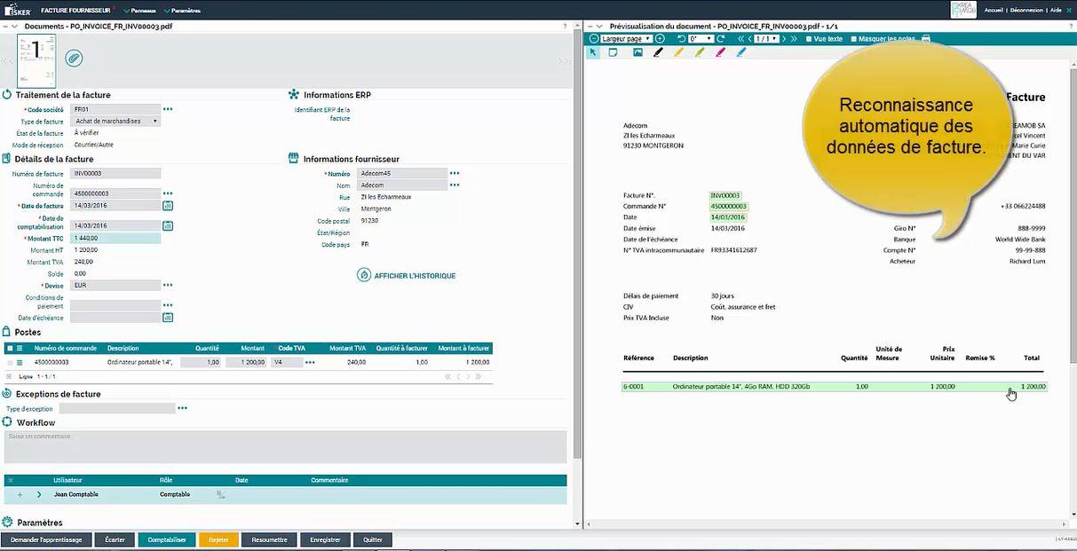 Esker On Demand Cloud based Document Process Automation Software 