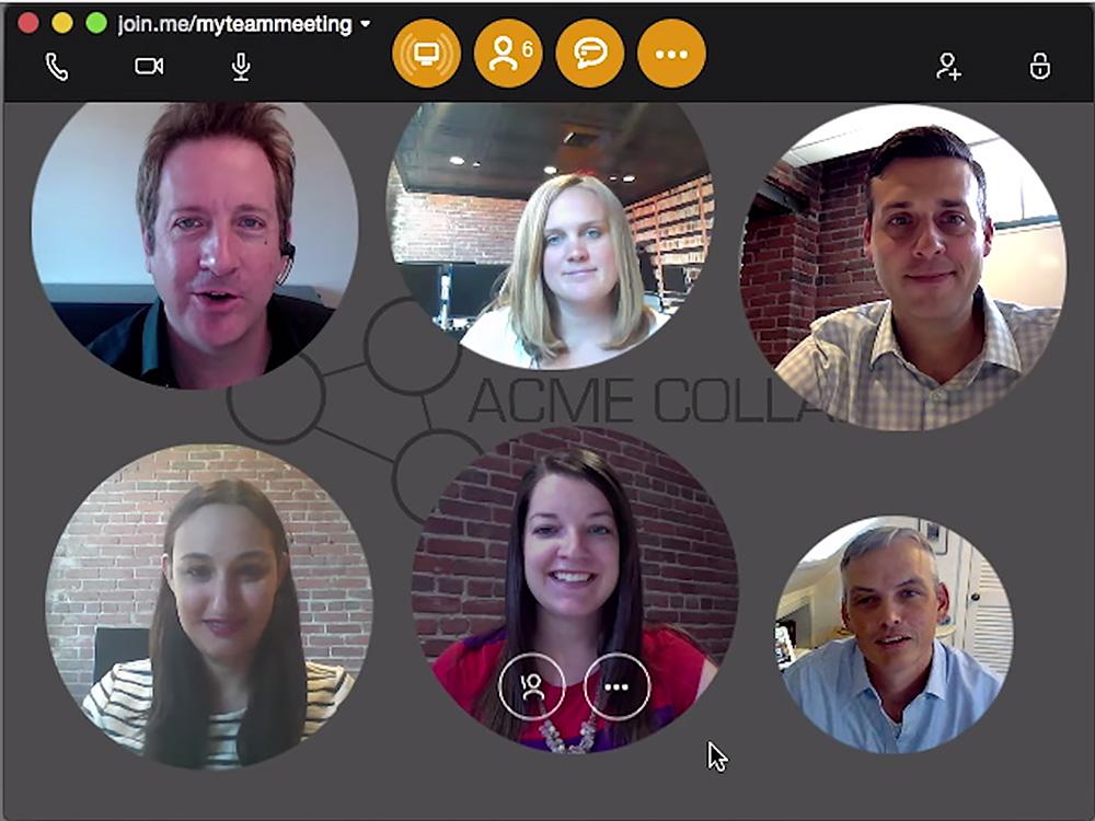 Join.Me - ongoing videoconference with Join.me